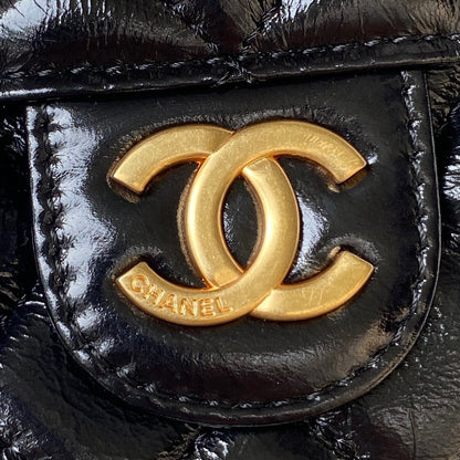 cc hobo bag 17 black oil wax leather