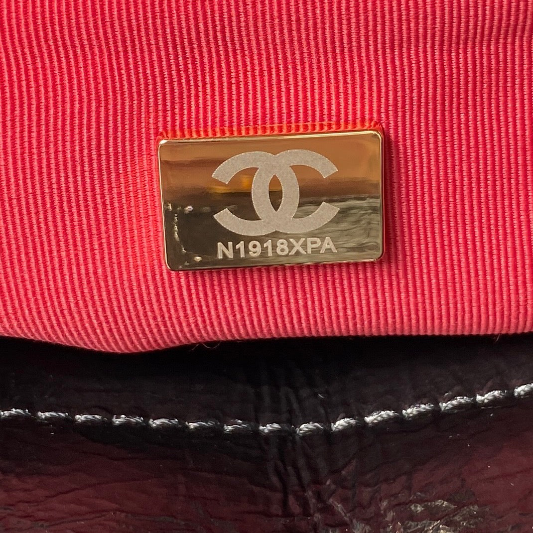 cc hobo bag 21.5 black oil wax leather