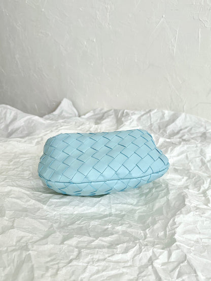 mini jodie 28 cloud blue lambskin