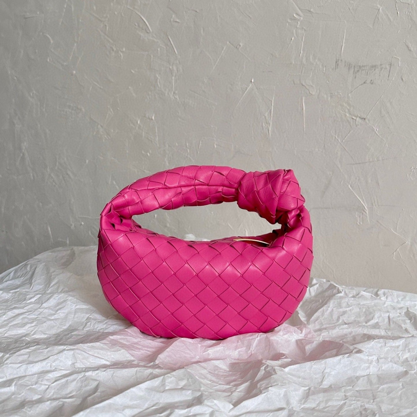 mini jodie 28 dark pink lambskin