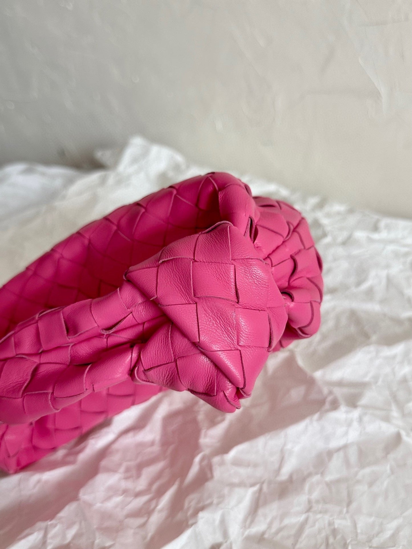 mini jodie 28 dark pink lambskin