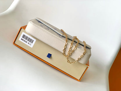 FELICIE POCHETTE 21 POUCH WHITE PURPLE MONOGRAM CANVAS