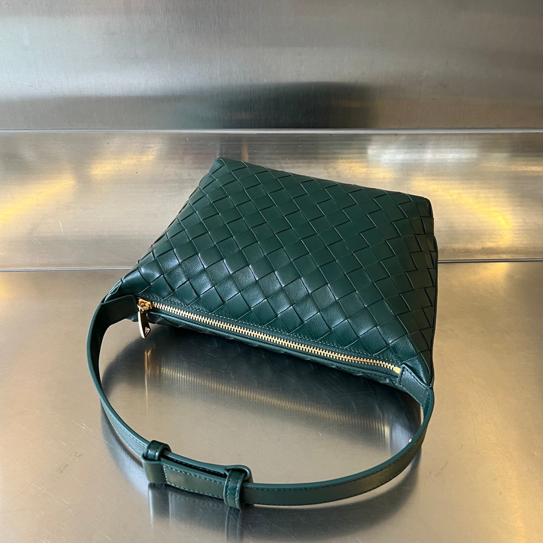 WALLACE 22 BAG DARK GREEN CALFSKIN