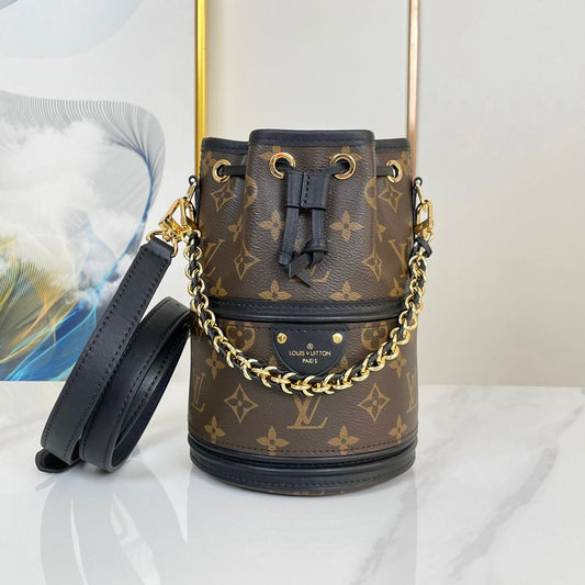 CANO¨¦ 20 IN BROWN MONOGRAM CANVAS GOLD HARDWARE