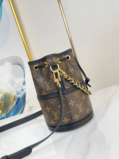 CANO¨¦ 20 IN BROWN MONOGRAM CANVAS GOLD HARDWARE