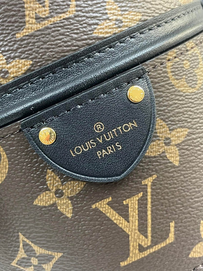 CANO¨¦ 20 IN BROWN MONOGRAM CANVAS GOLD HARDWARE