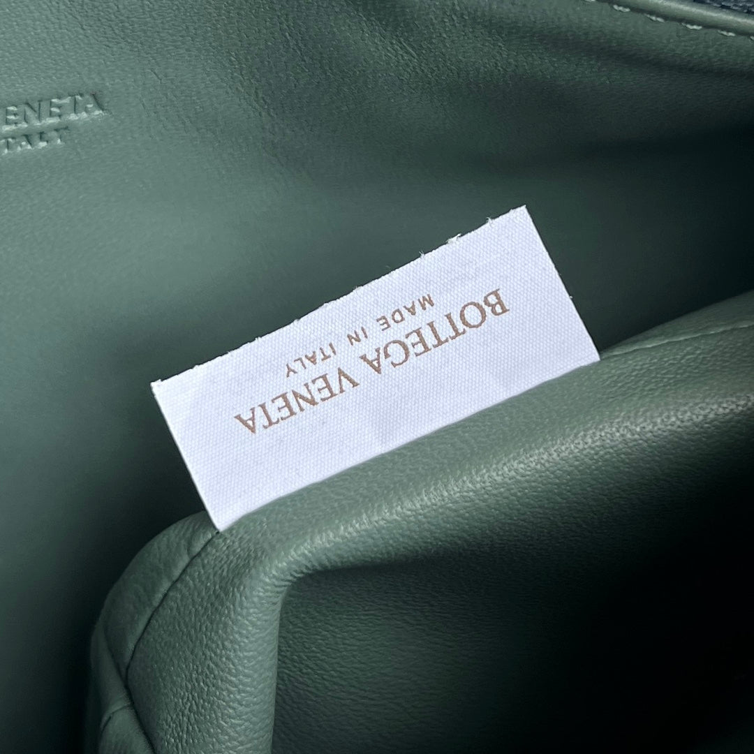 WALLACE 22 BAG BLUE GREEN CALFSKIN