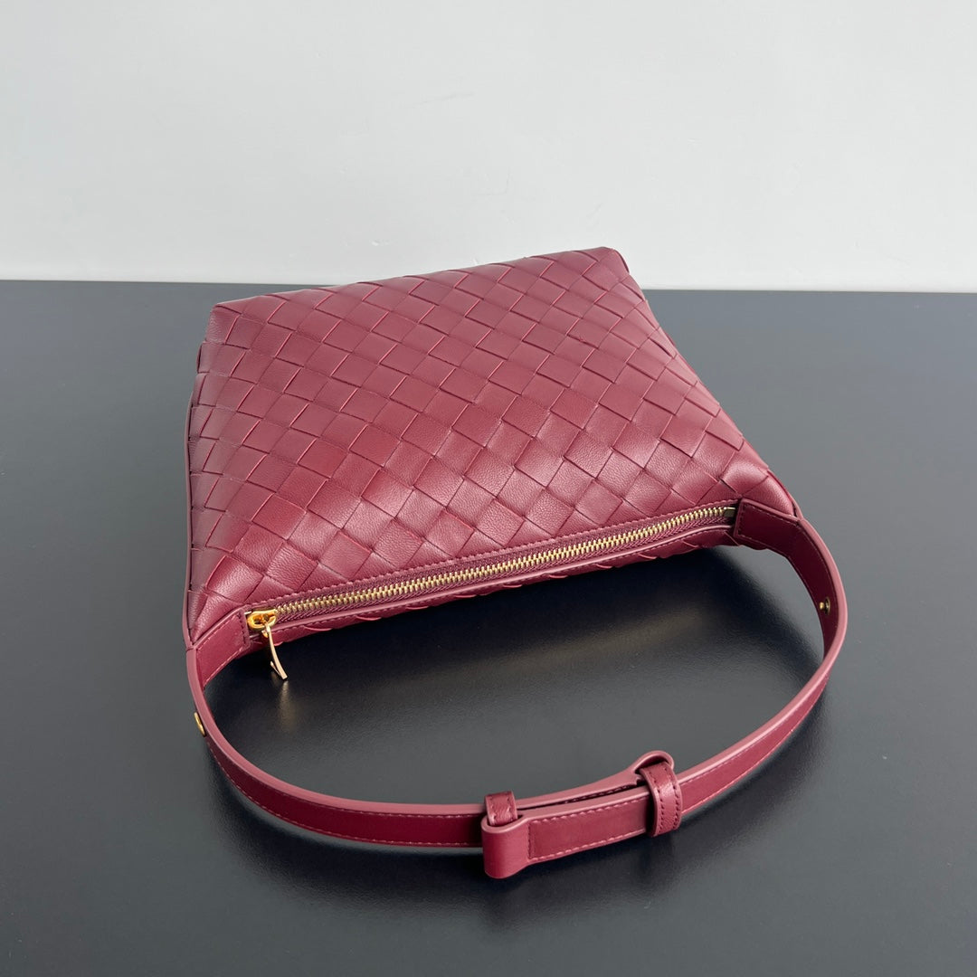 WALLACE 22 BAG DARK RED CALFSKIN