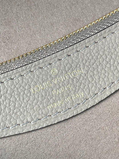 DIANE 23 IN TOURTERELLE WHITE MONOGRAM EMPREINTE LEATHER