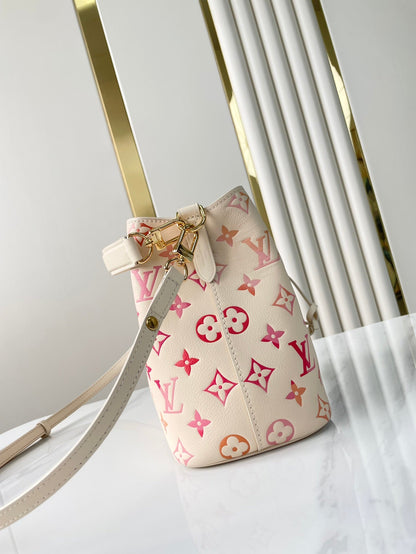 N¨¦ONO¨¦ BB 20 IN SUNRISE AQUARELLE MONOGRAM EMPREINTE LEATHER