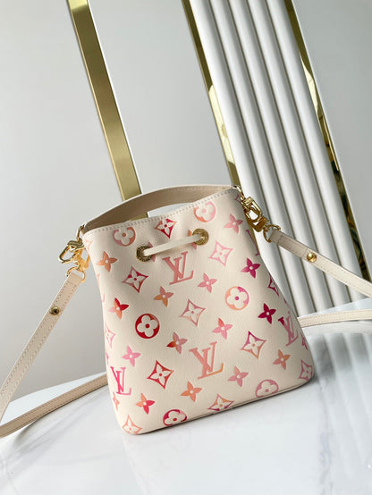 N¨¦ONO¨¦ BB 20 IN SUNRISE AQUARELLE MONOGRAM EMPREINTE LEATHER