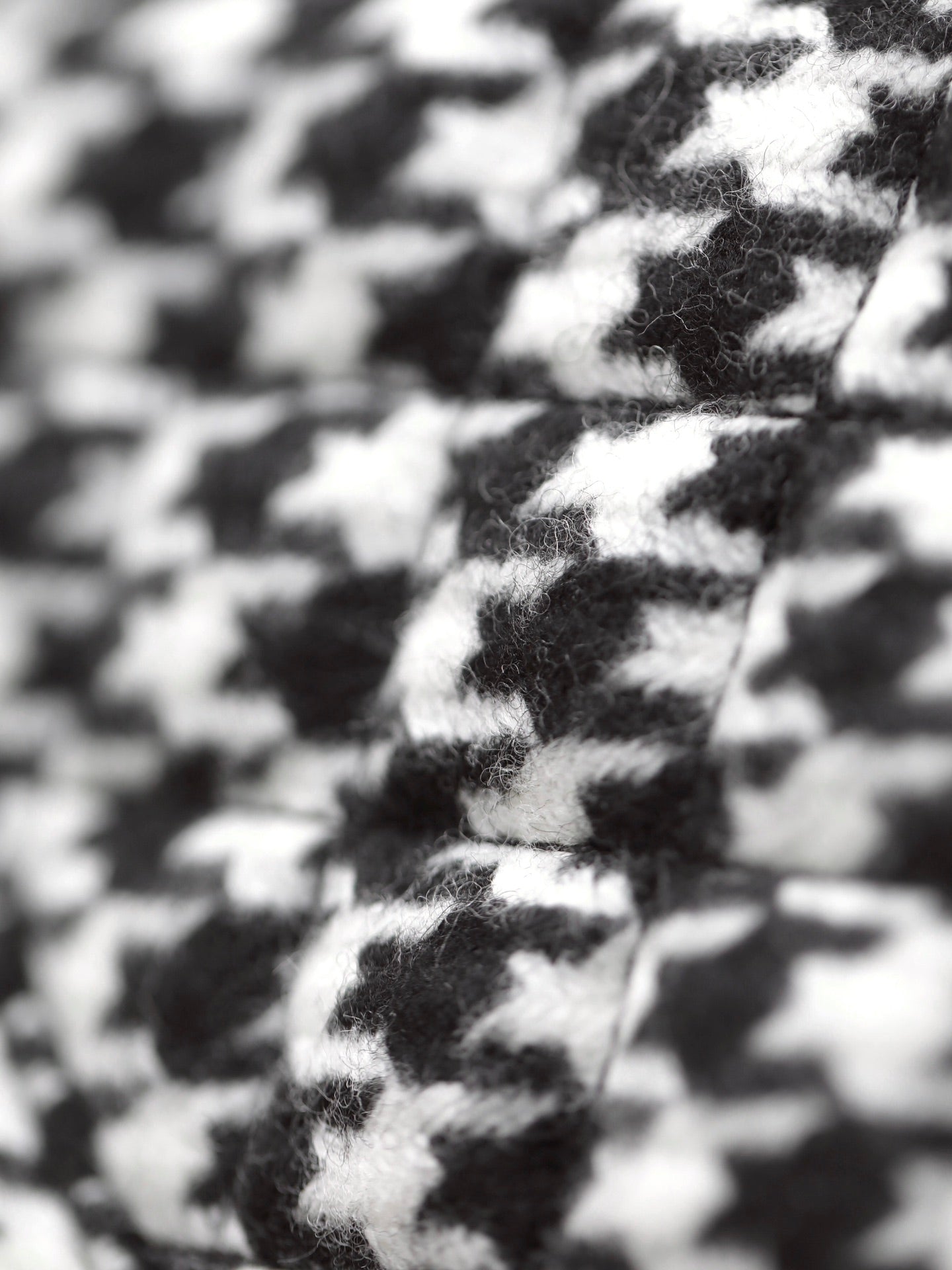 cc 24a nano 19cm kelly shopper bag black white tweed