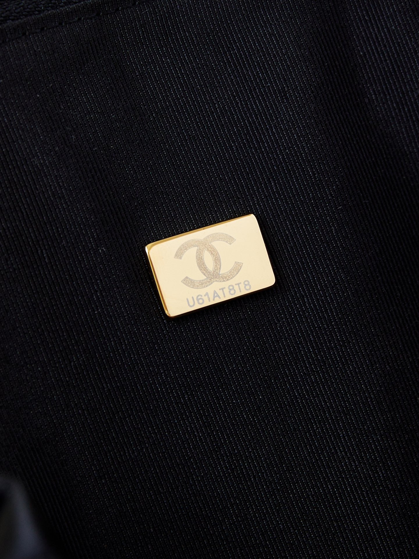 CC 24K Bowling Bag 25cm Black Waxed Lambskin