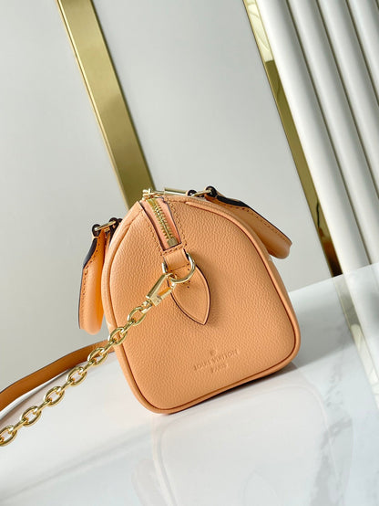 SPEEDY BANDOULI¨¨RE 20 IN ARIZONA CREAM MONOGRAM EMPREINTE LEATHER