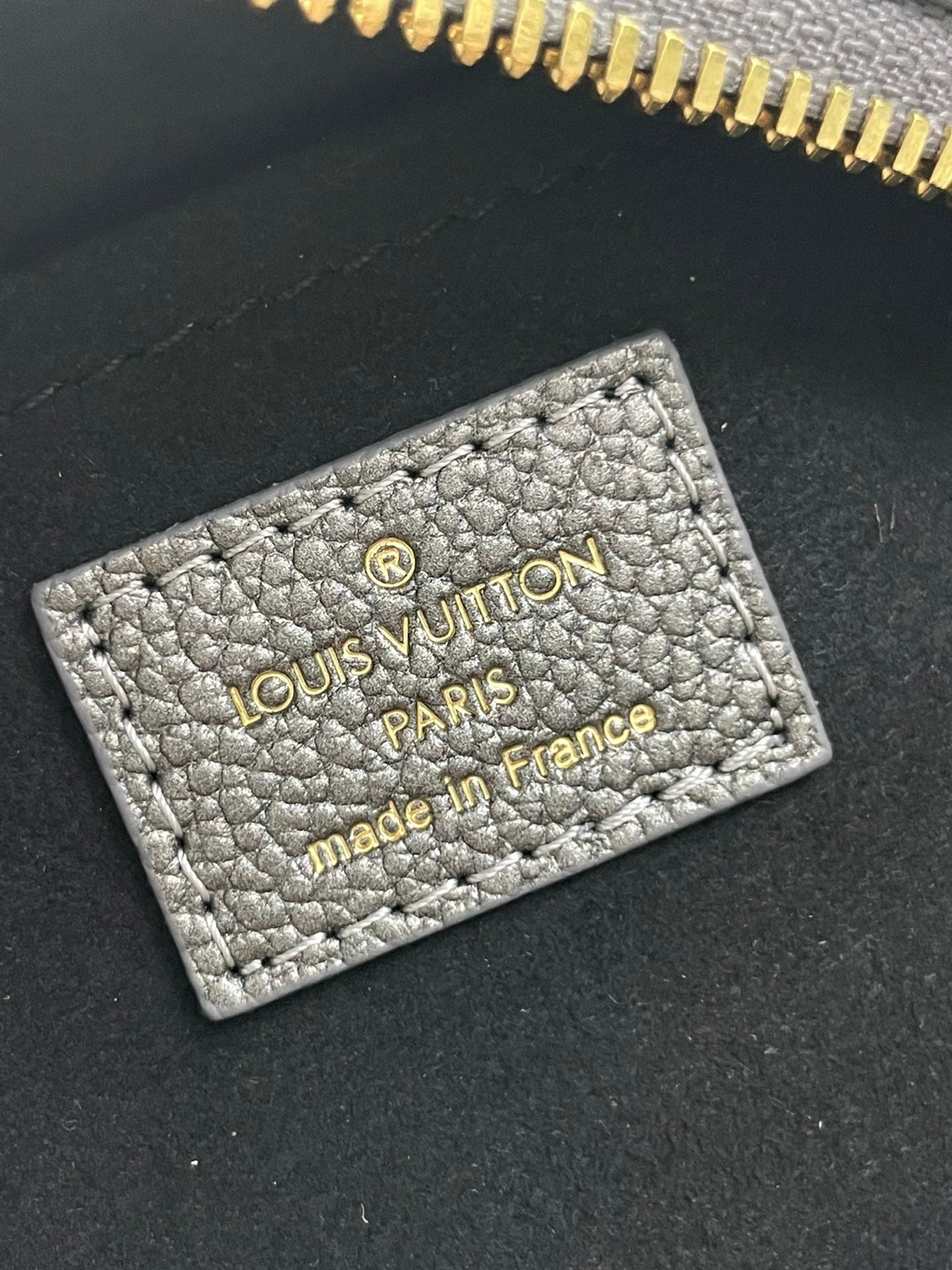 SPEEDY BANDOULI¨¨RE 20 IN GUN METAL MONOGRAM EMPREINTE GOLD HARDWARE