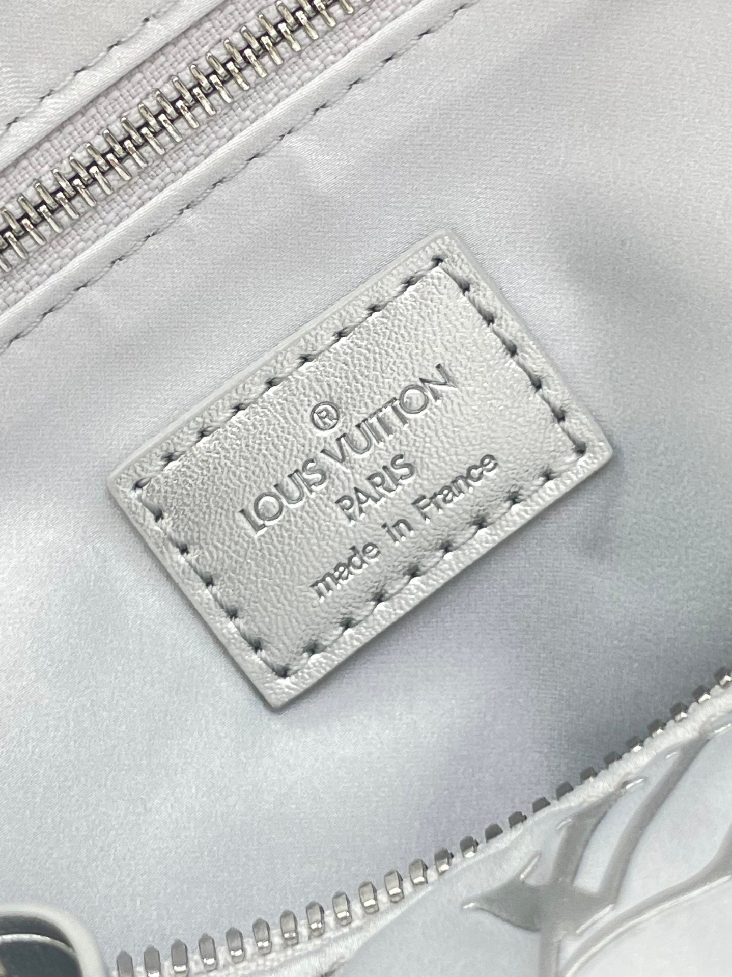 SPEEDY BANDOULI¨¨RE 25 IN GRADIENT SILVER MONOGRAM NYLON SILVER HARDWARE