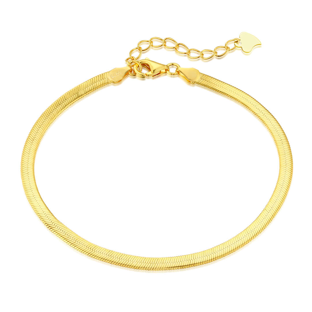 [HOT]Flat Snake Bone Chain Blade Necklace