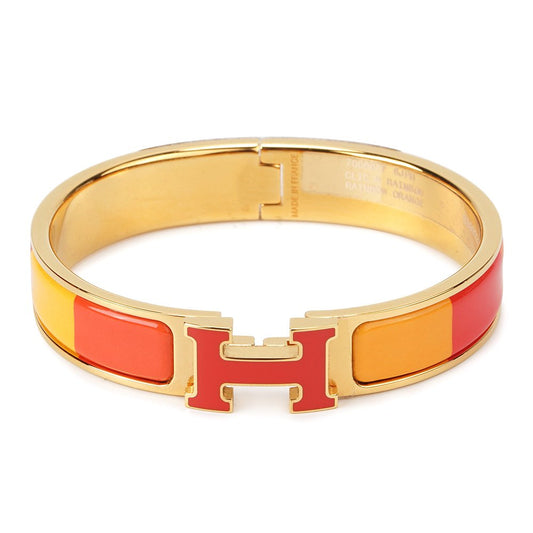 DIANA H BRACELET ORANGE RAINBOW CERAMIC