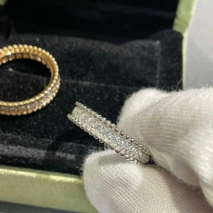 DIANA PERLEE DIAMOND ROSE GOLD RING