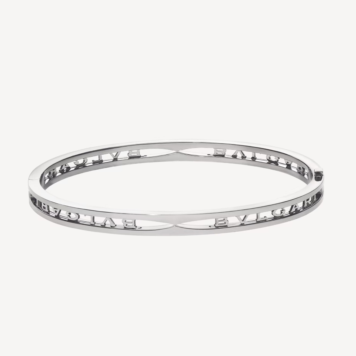 DIANA ZERO 1 SPIRAL LOGO SILVER BRACELET