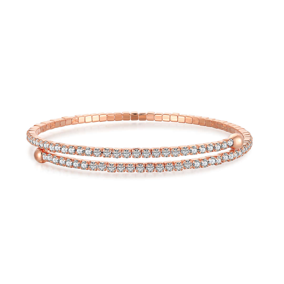 [HOT]Row of Diamonds Round Fashion Bracelet