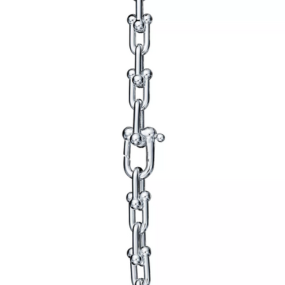 HARDWEAR SMALL LINK 26 MOTIF SILVER BRACELET