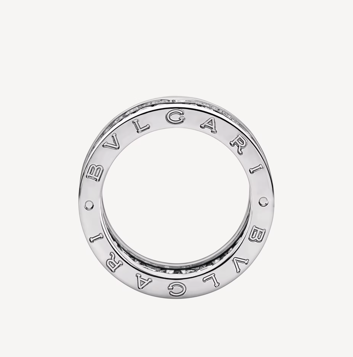 DIANA ZERO 1 WITH PAVED DIAMONDS ON THE SPIRAL RING