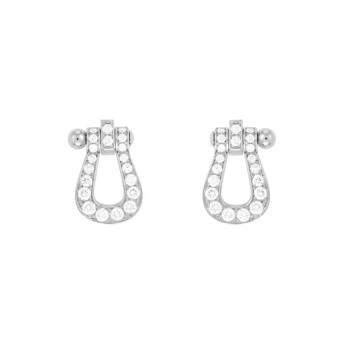 DIANA FORCE 10 FULL DIAMOND STUD EARRINGS MINI MODEL