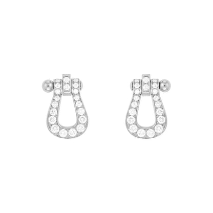 DIANA FORCE 10 FULL DIAMOND STUD EARRINGS MINI MODEL