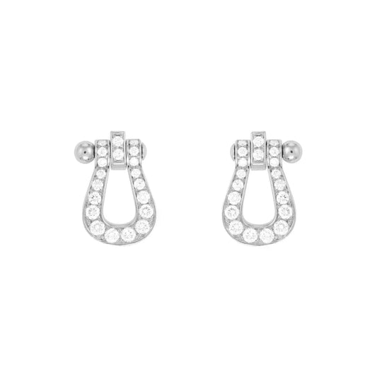 DIANA FORCE 10 FULL DIAMOND STUD EARRINGS MINI MODEL