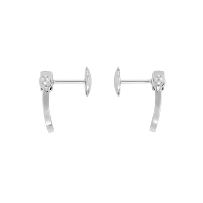 DIANA FORCE 10 FULL DIAMOND STUD EARRINGS MINI MODEL