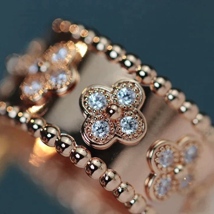 DIANA CLOVER KALEIDOSCOPE RING 10MM