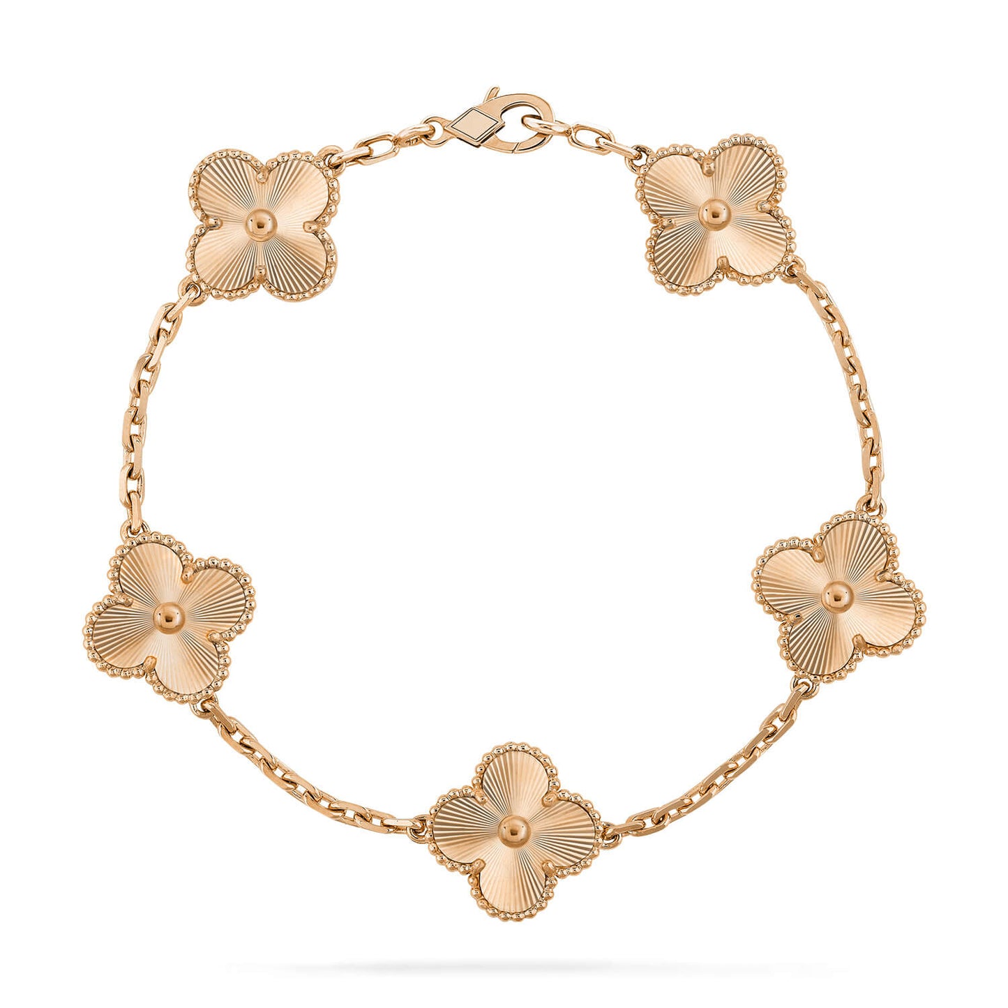 DIANA CLOVER 5 FLOWERS LASER BRACELET