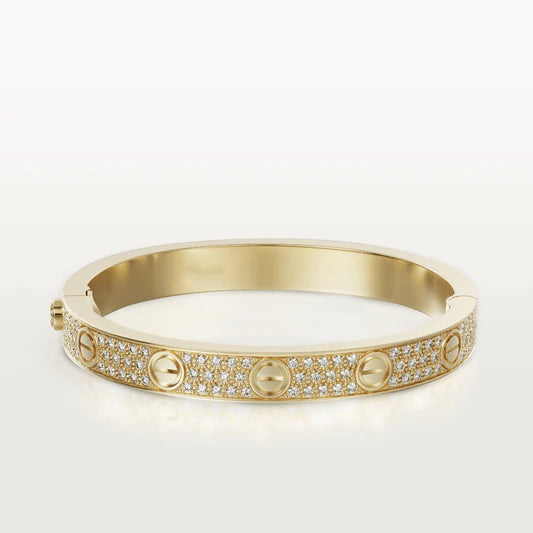 DIANA LOVE BRACELET 6.1MM DIAMOND-PAVED