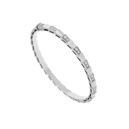 DIANA SERPENTI BRACELET SILVER DIAMOND