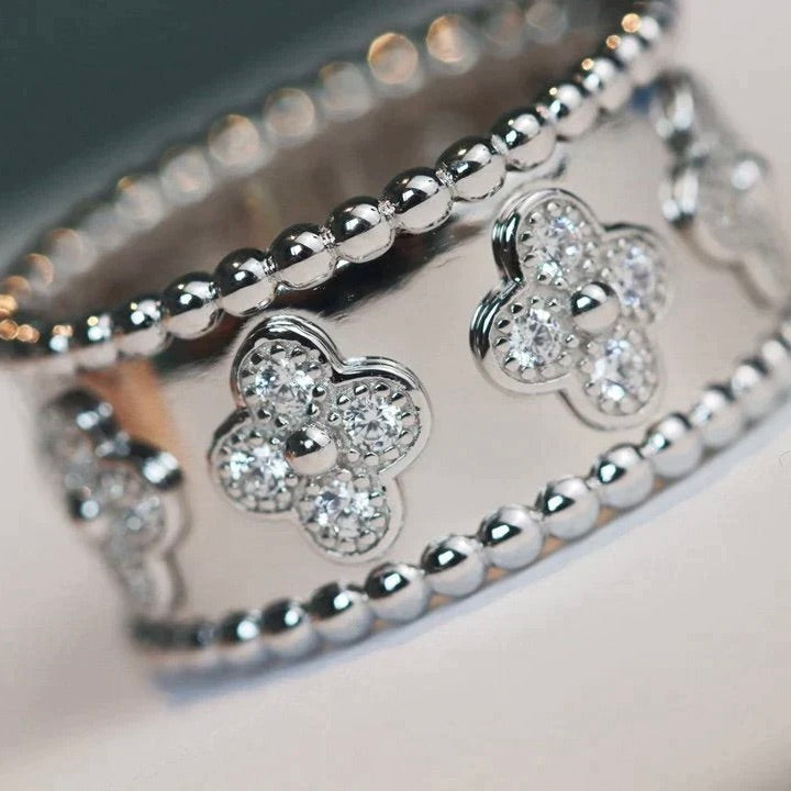 DIANA CLOVER KALEIDOSCOPE RING 10MM