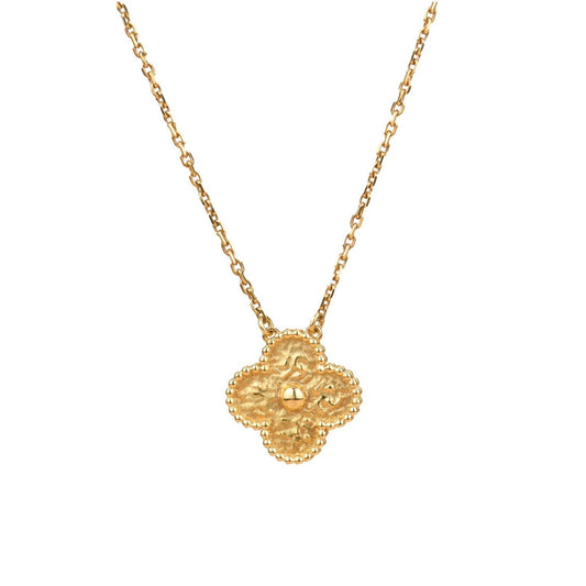 DIANA CLOVER 15MM  BRONZING NECKLACE