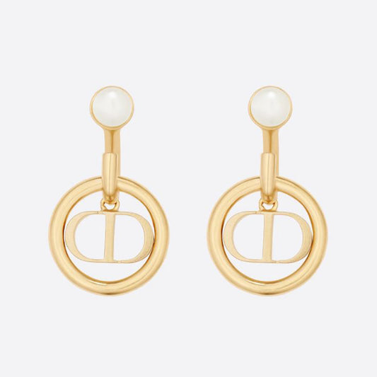 30 MONTAIGNE EARRINGS MOP GOLD