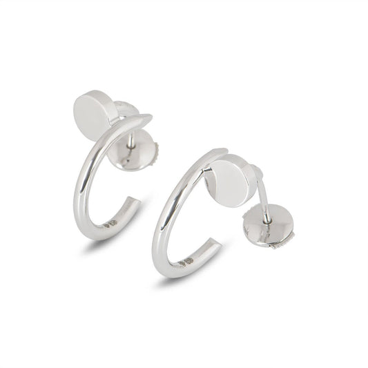 DIANA JUSTE EARRINGS SILVER