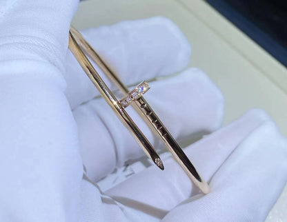 DIANA JUSTE BRACELET 2.5MM DIAMONDS