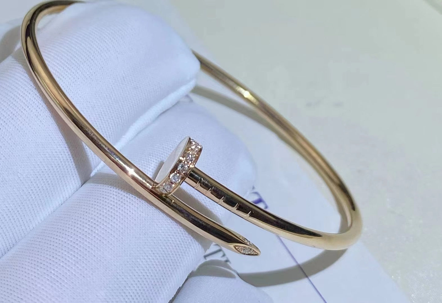 DIANA JUSTE BRACELET 2.5MM DIAMONDS