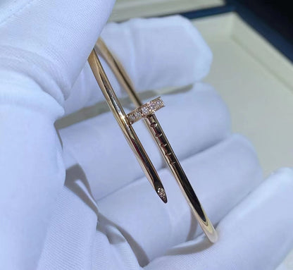 DIANA JUSTE BRACELET 2.5MM DIAMONDS