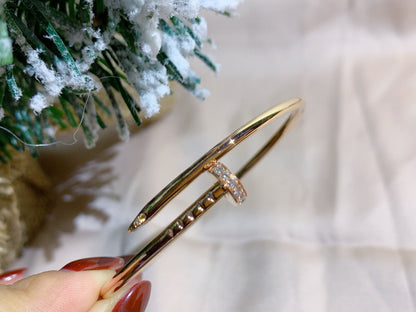 DIANA JUSTE BRACELET 2.5MM DIAMONDS