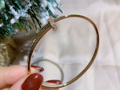 DIANA JUSTE BRACELET 2.5MM DIAMONDS