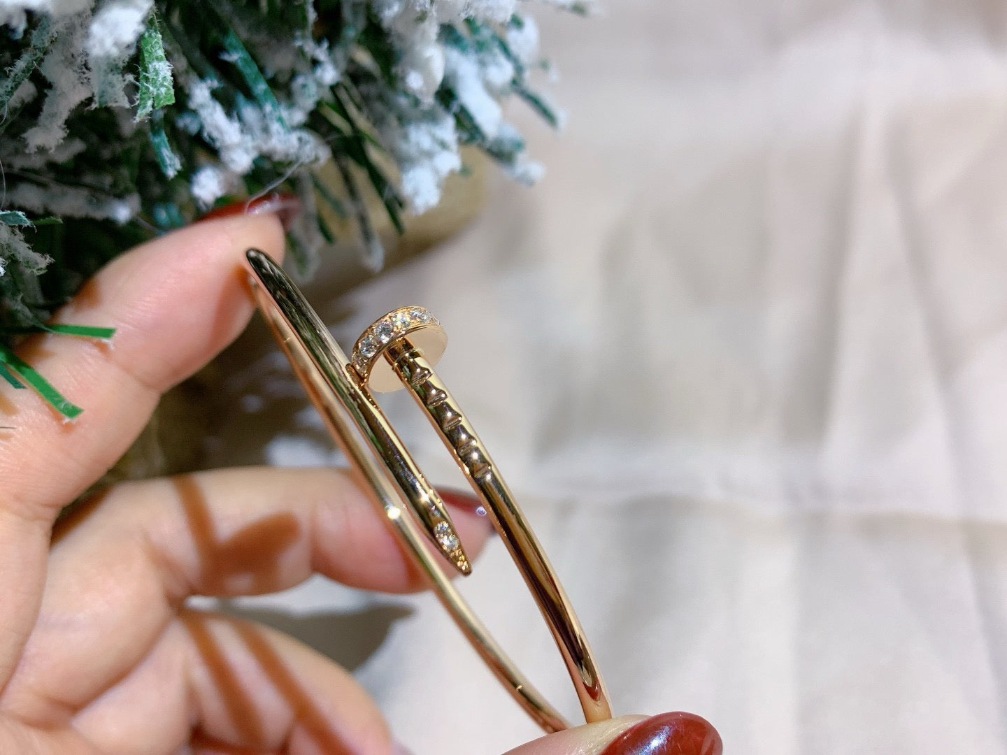 DIANA JUSTE BRACELET 2.5MM DIAMONDS