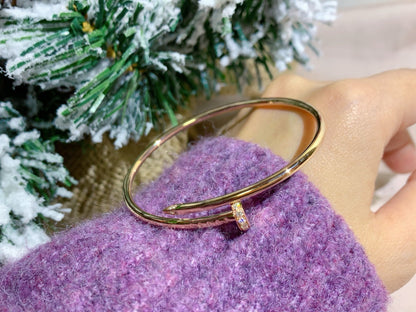 DIANA JUSTE BRACELET 2.5MM DIAMONDS