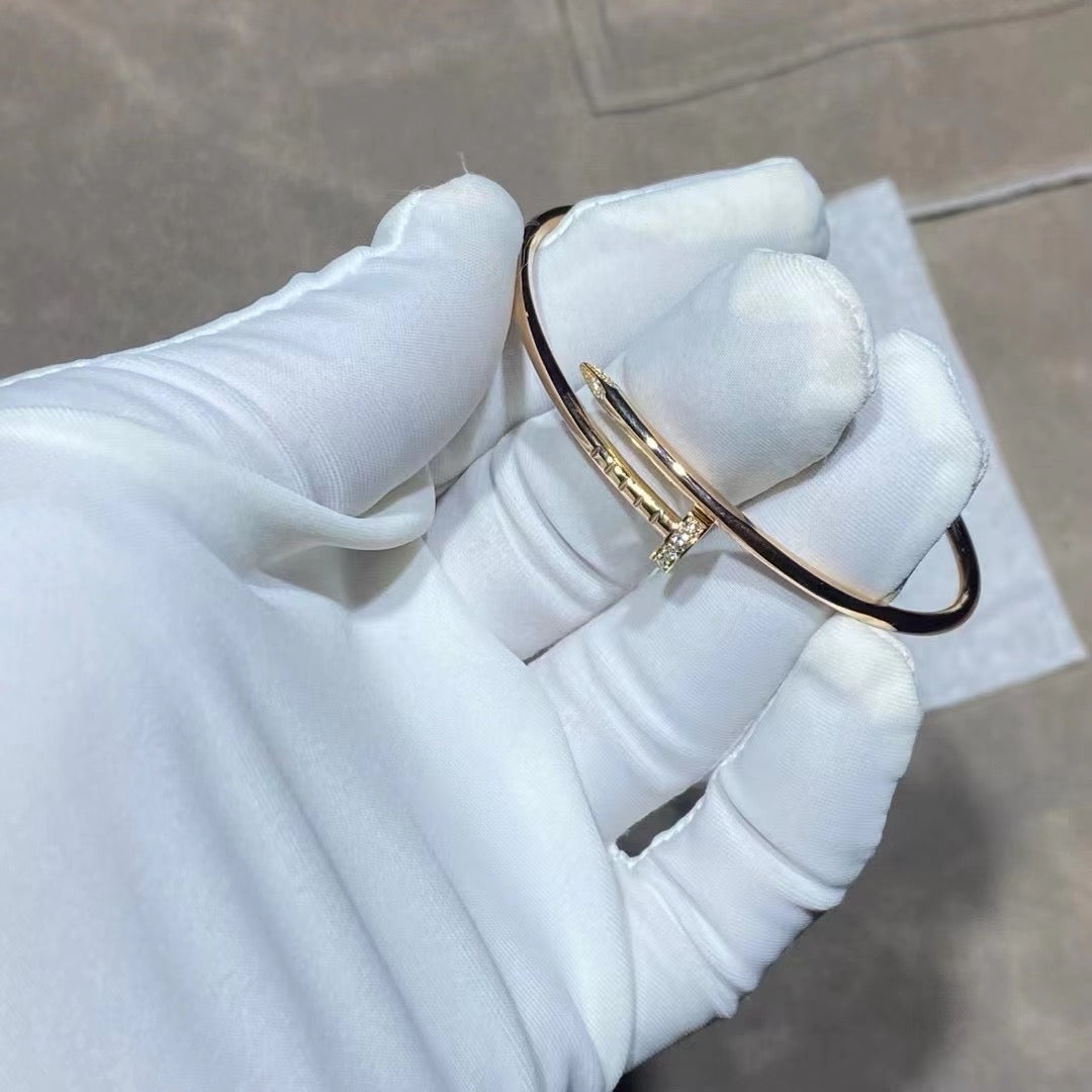 DIANA JUSTE BRACELET 2.5MM DIAMONDS