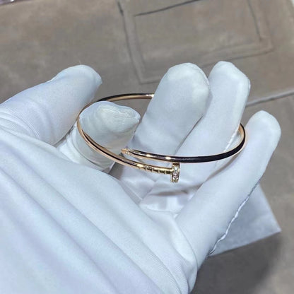 DIANA JUSTE BRACELET 2.5MM DIAMONDS