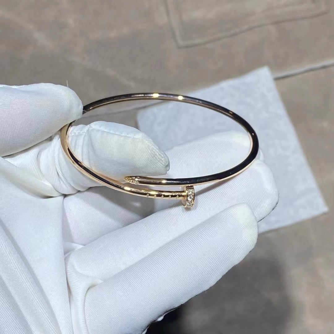 DIANA JUSTE BRACELET 2.5MM DIAMONDS