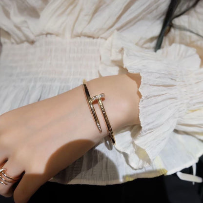 DIANA JUSTE BRACELET 3.5MM DIAMONDS